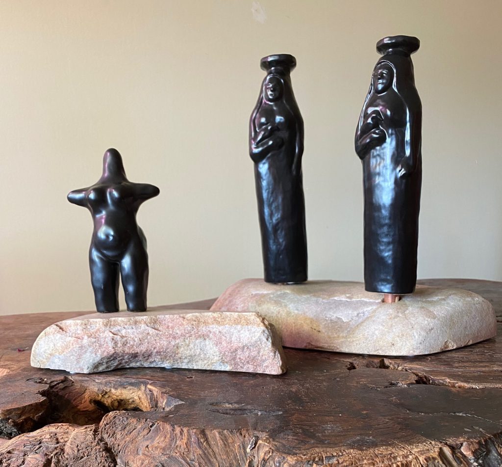 Sculpture by Marilyn – Neolithic inspired – Painting&nbsp;Workshop