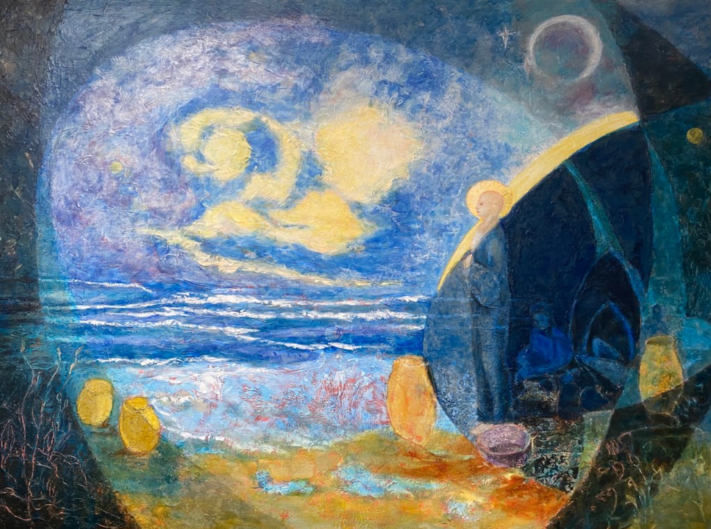 Seeing Through: Three Paintings at the Edge of Origin