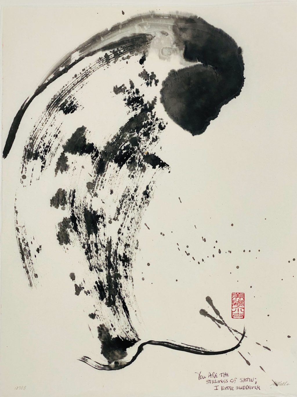 Sumi e “Suddenly” and Upcoming&nbsp;Workshop